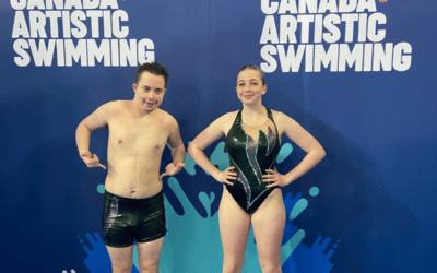 Mixed Ability Duet at National Championships (Artistic Swimming)